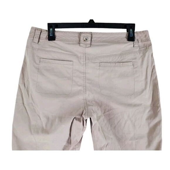 Kuhl Spire Convertible Roll Up Pants Womens 10 R Tan Beige Hiking (31x31.5) - Picture 8 of 16